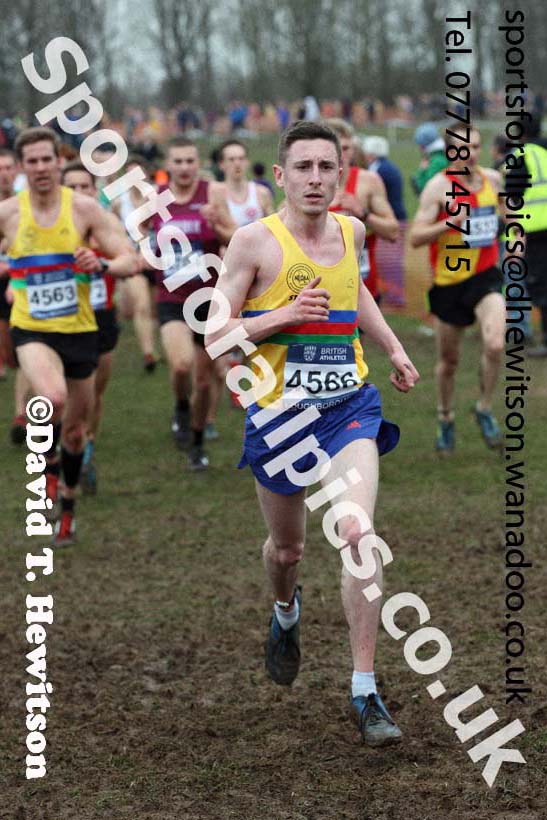 Senior mens Inter Counties Cross Country, Prestwold Hall, Loughborough. Photo: David T. Hewitson/Sports for All Pics